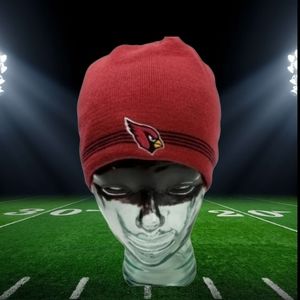 Vtg New NFL Arizona Cardinals Beanie Cap Hat Knit Toboggan Deadstock Football